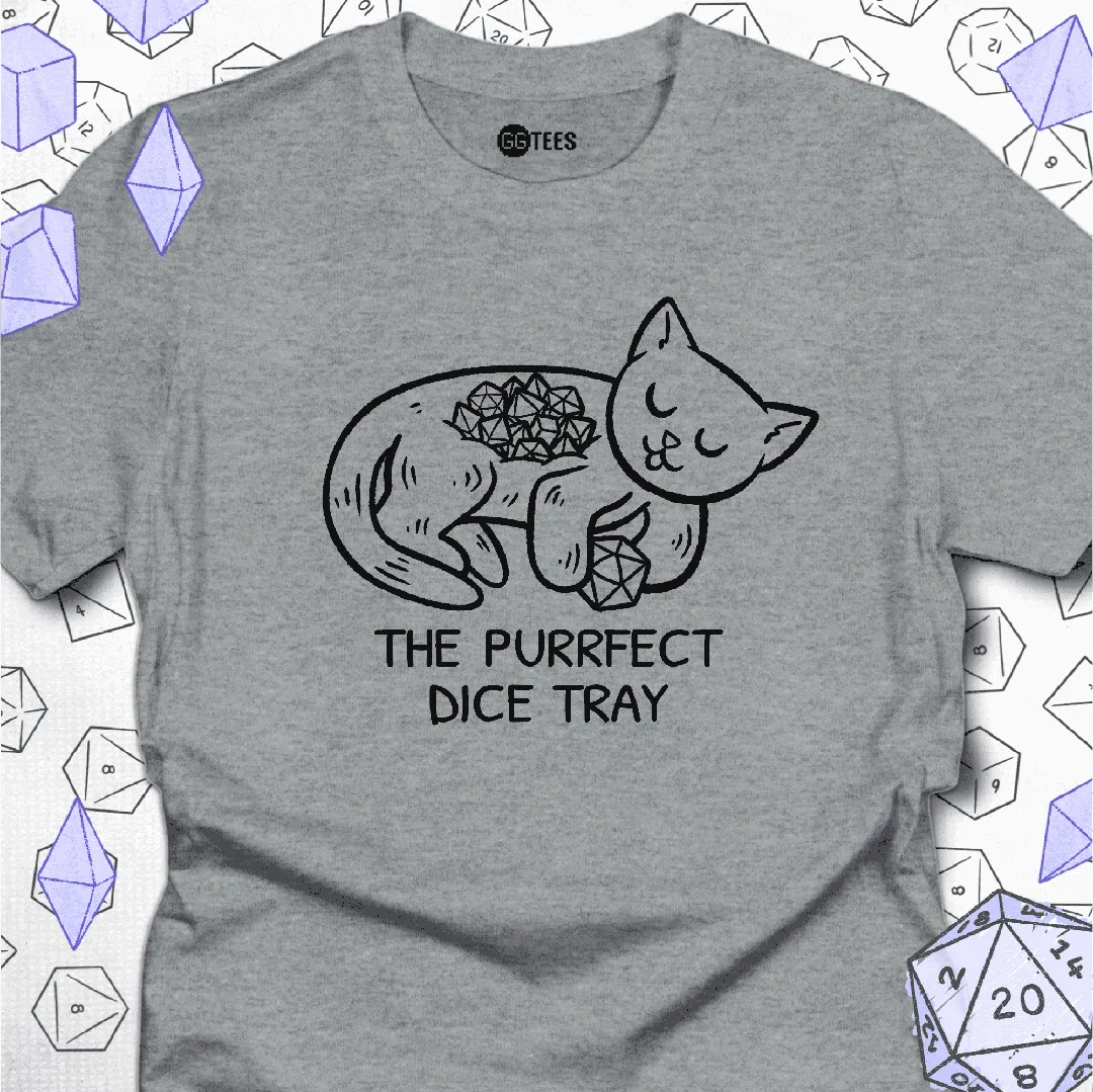 Purrfect Dice Tray T-Shirt - GG Tees