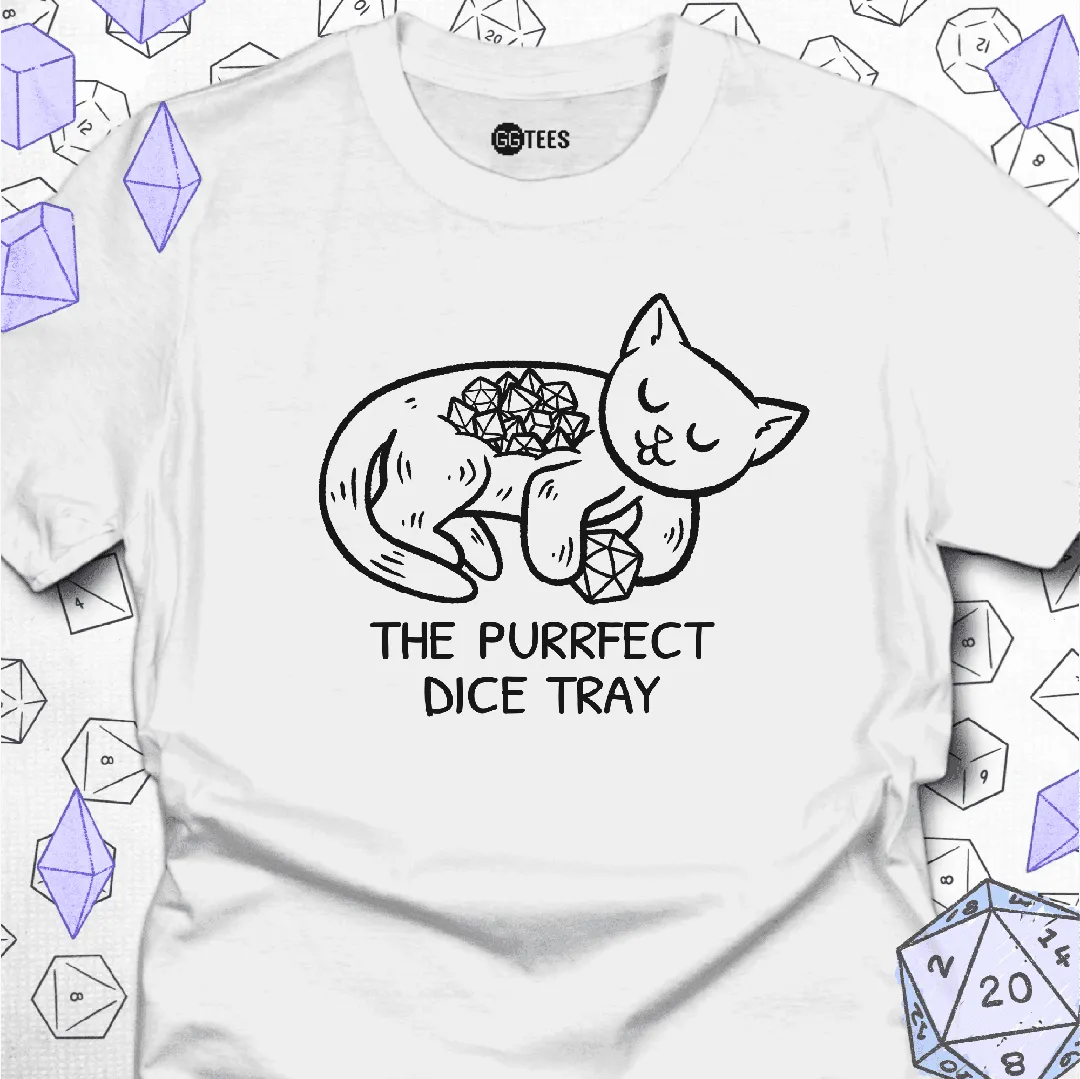 Purrfect Dice Tray T-Shirt - GG Tees