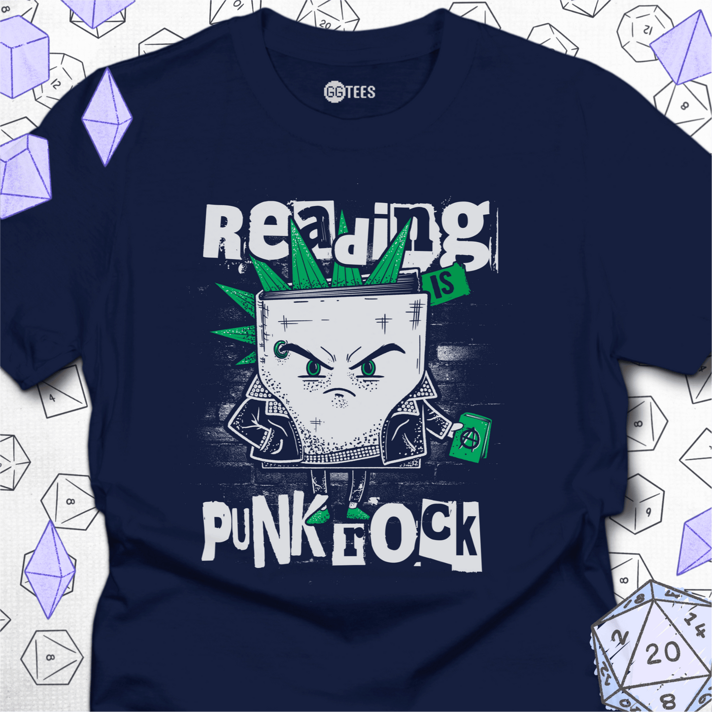 Reading Is Punk Rock T-Shirt