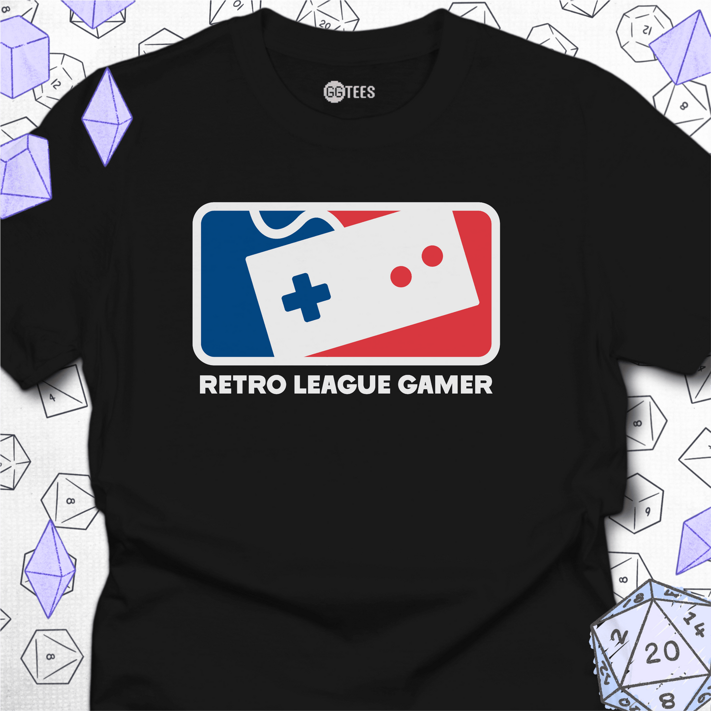 Retro League Gamer T-Shirt