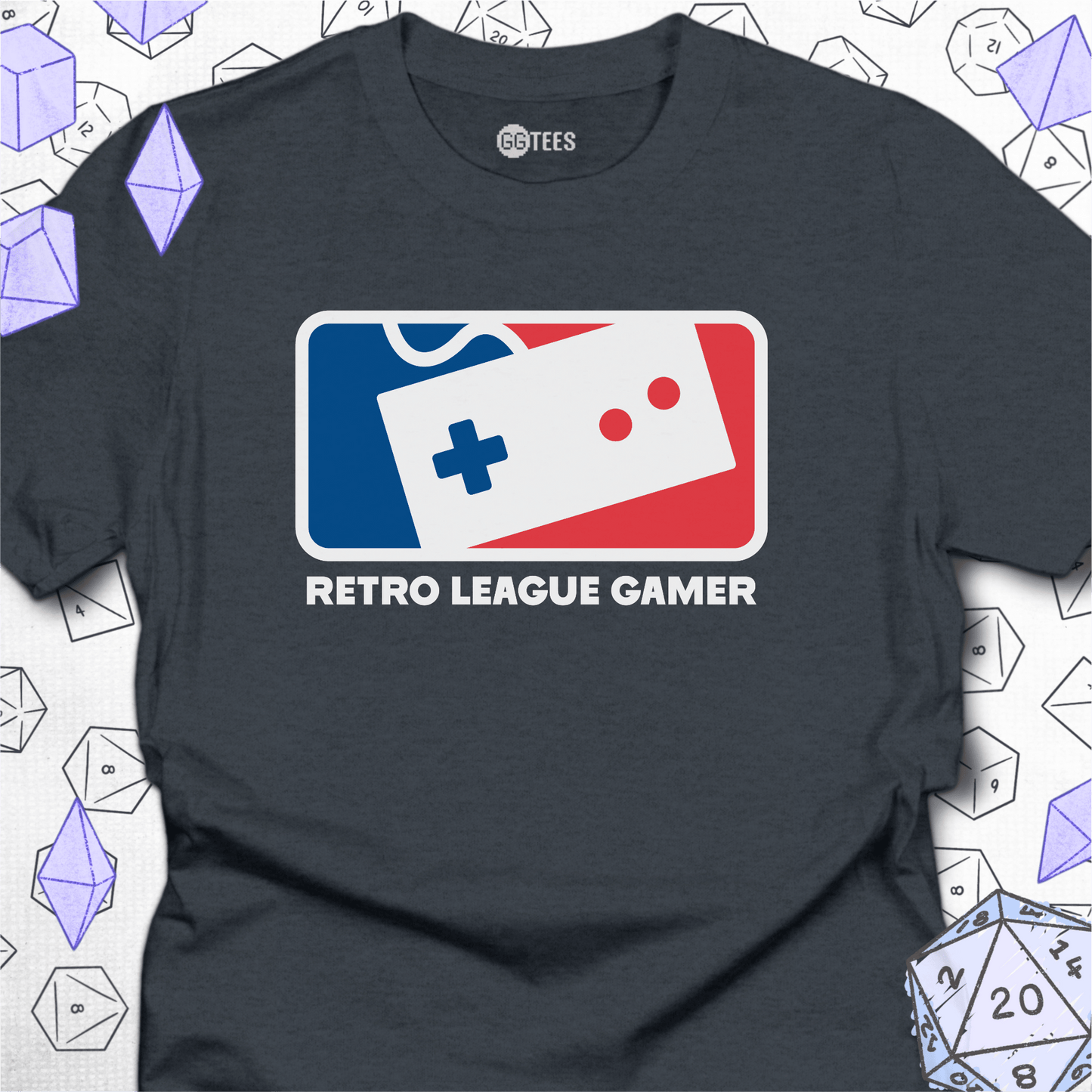 Retro League Gamer T-Shirt