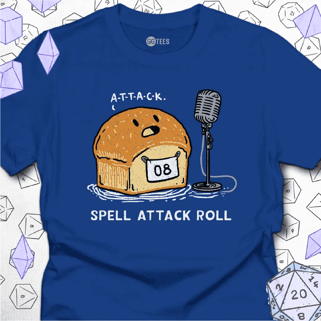 Spell Attack Roll T-Shirt - GG Tees