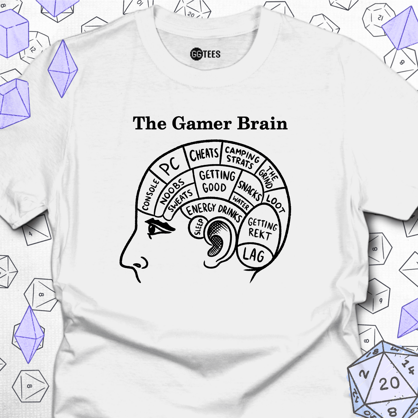 The Gamer Brain T-Shirt