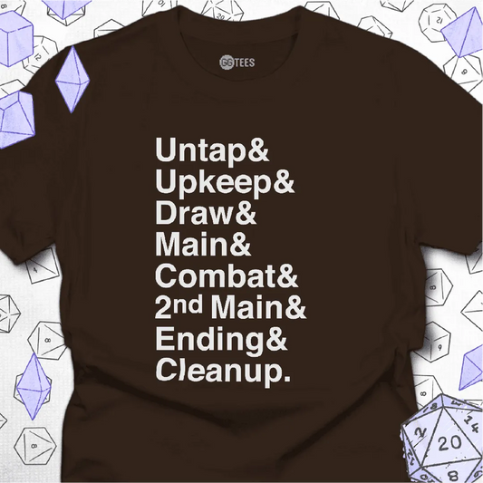 The Phases of the Game T-Shirt - GG Tees