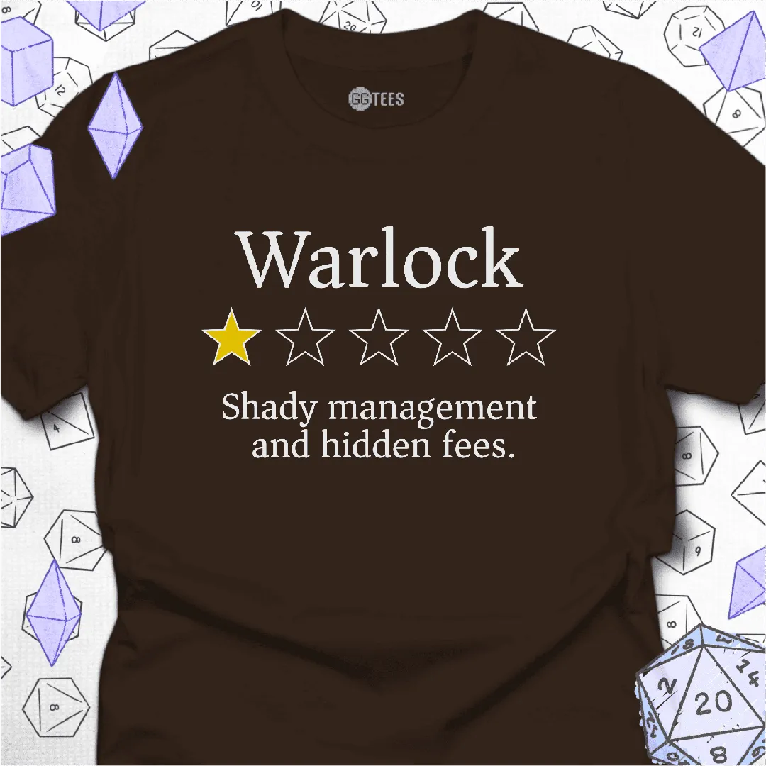Warlock Review T-Shirt - GG Tees