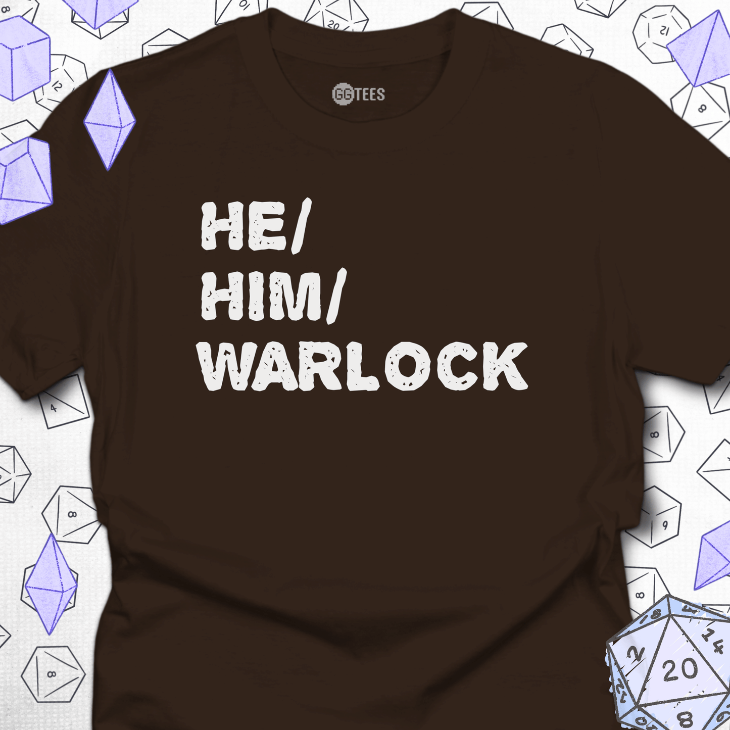 He Him Warlock T-Shirt