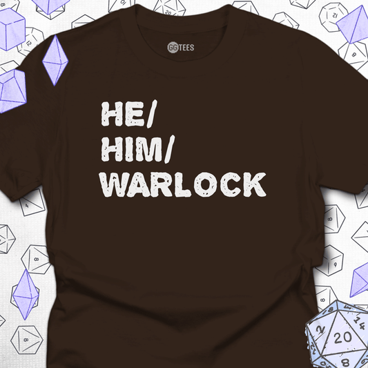 He Him Warlock T-Shirt