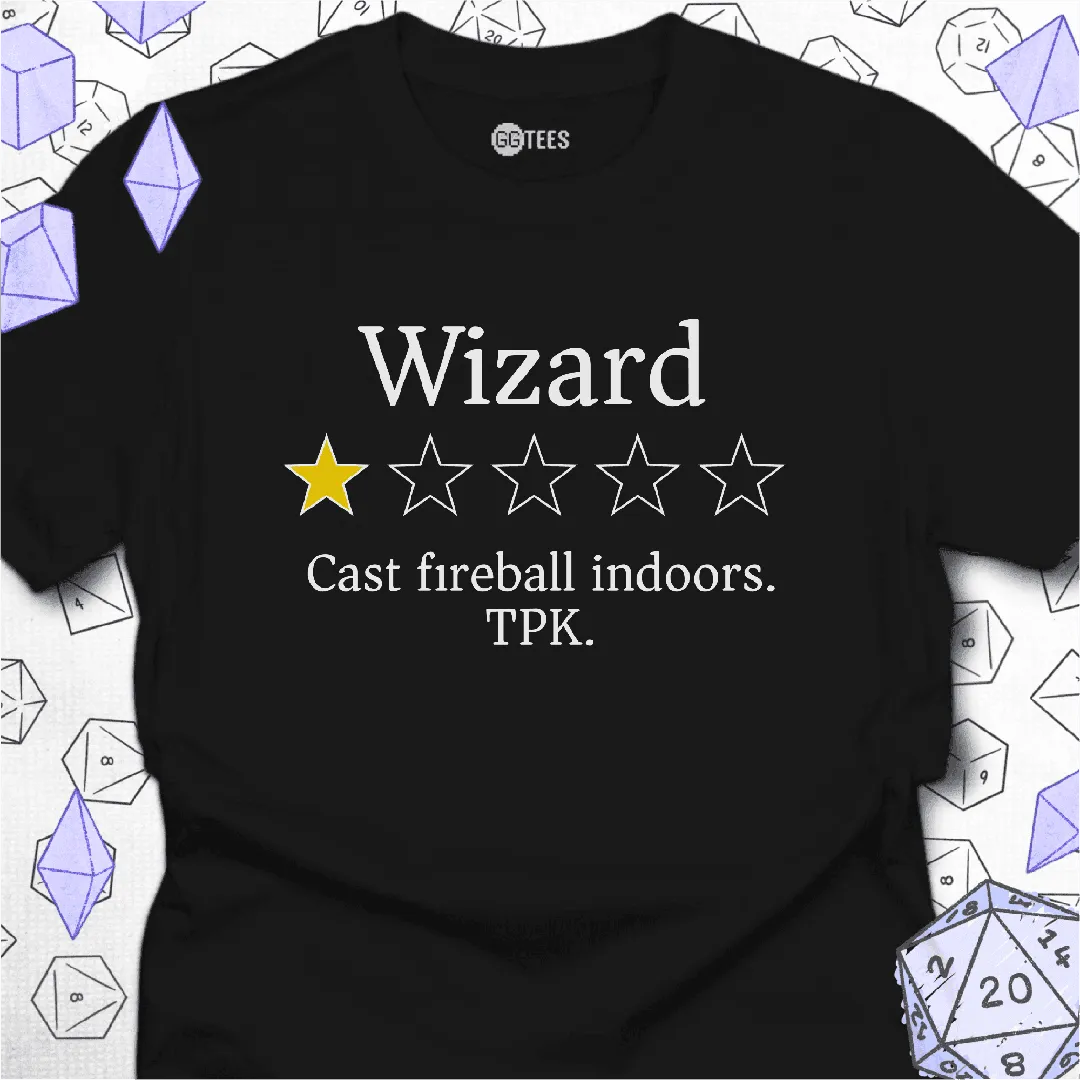Wizard Review T-Shirt - GG Tees
