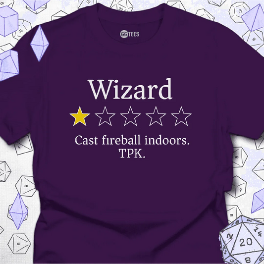 Wizard Review T-Shirt - GG Tees