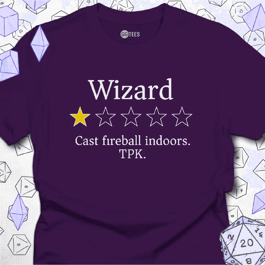 Wizard Review T-Shirt - GG Tees