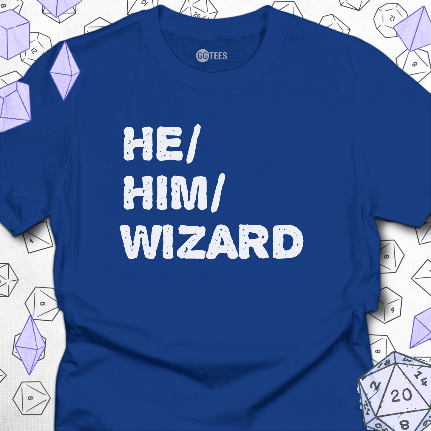 He Him Wizard T-Shirt