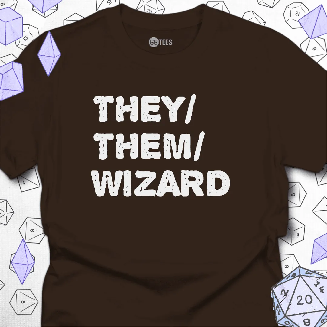 They Them Wizard T-Shirt - GG Tees