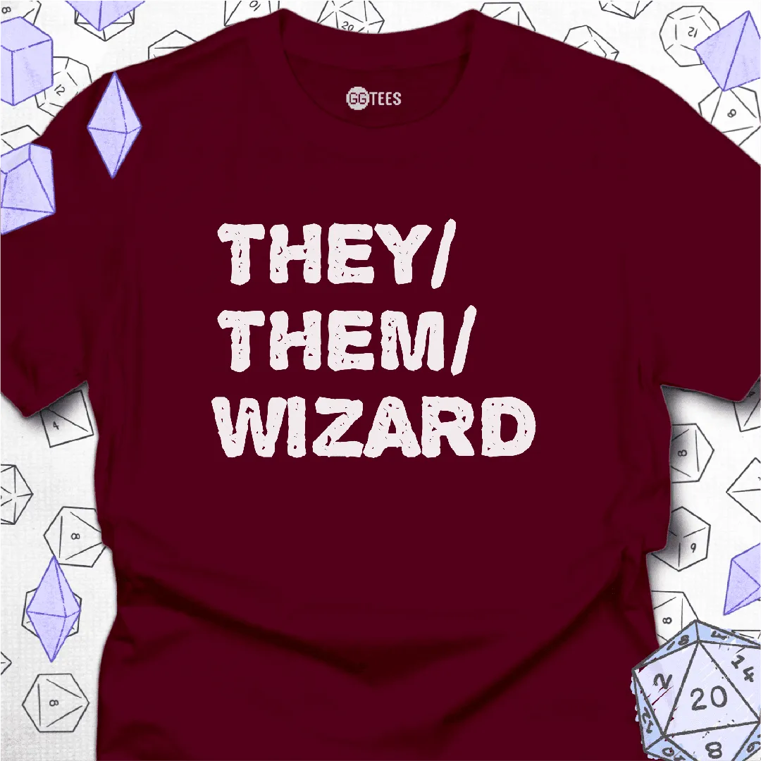 They Them Wizard T-Shirt - GG Tees
