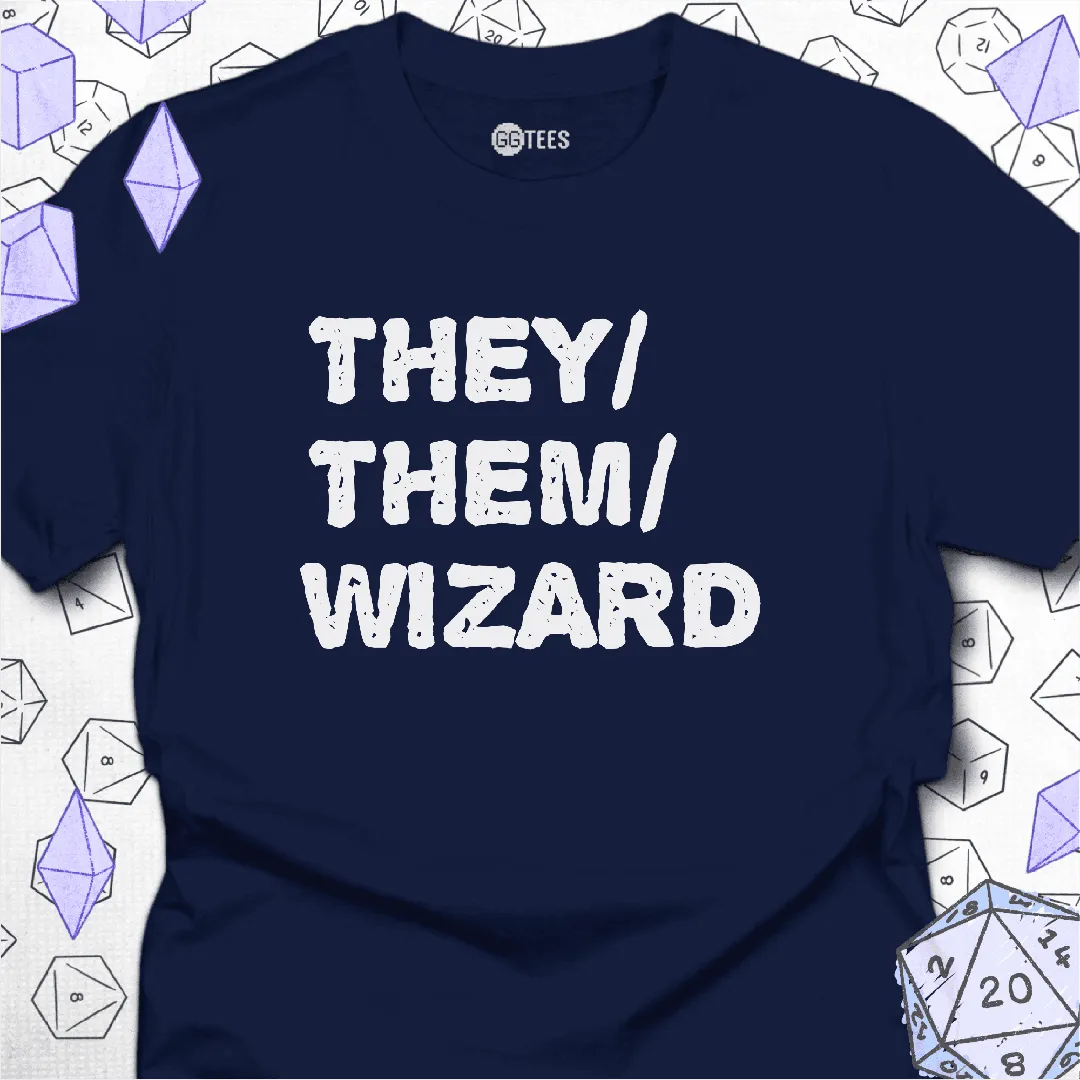 They Them Wizard T-Shirt - GG Tees