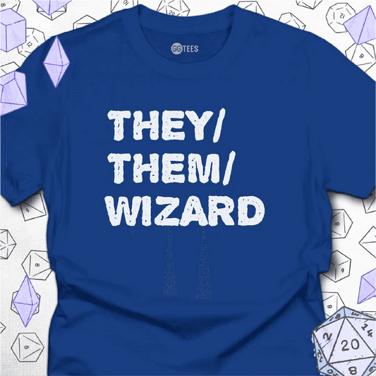They Them Wizard T-Shirt - GG Tees