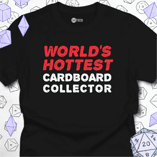 World's Hottest Cardboard Collector T-Shirt - GG Tees