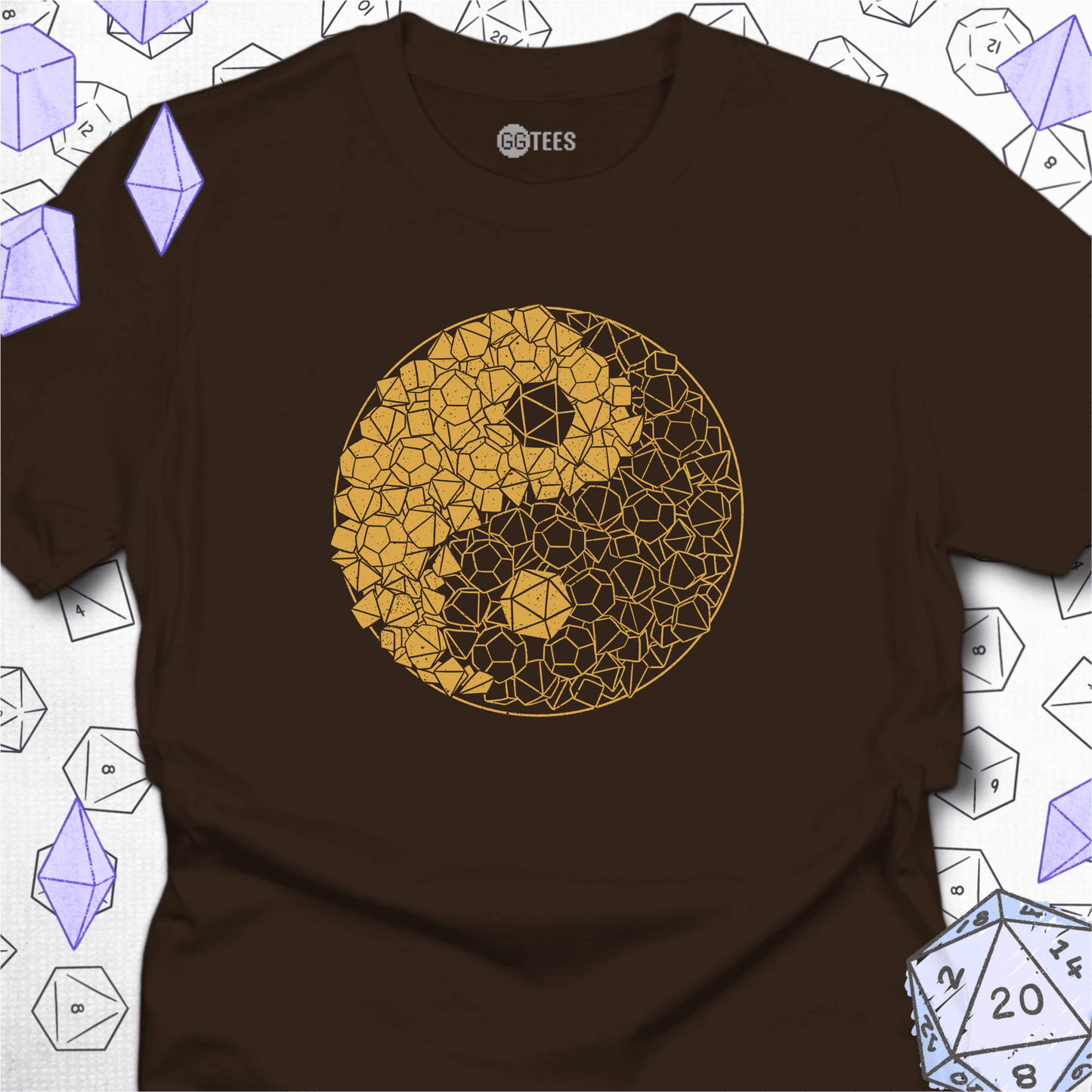 Yin Yang Dice T-Shirt