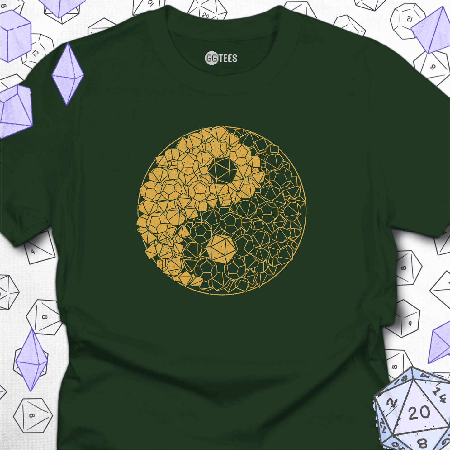 Yin Yang Dice T-Shirt