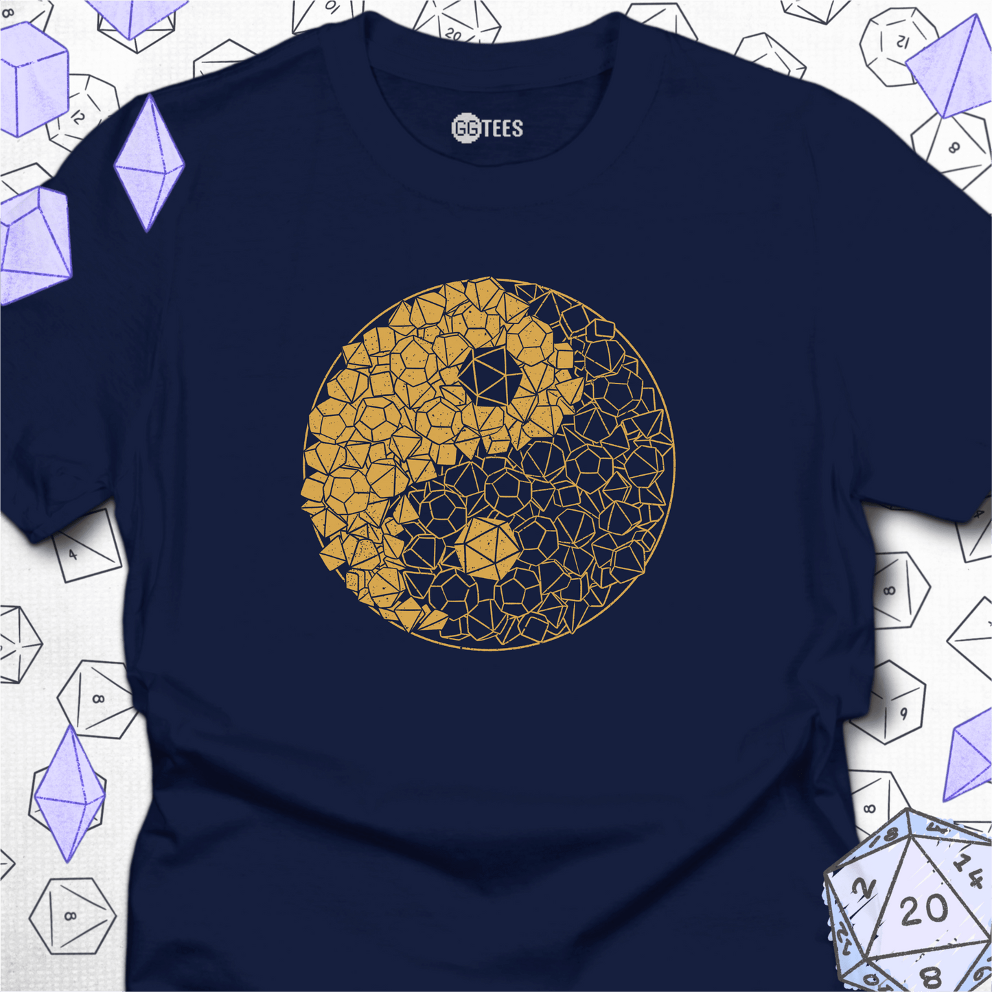 Yin Yang Dice T-Shirt