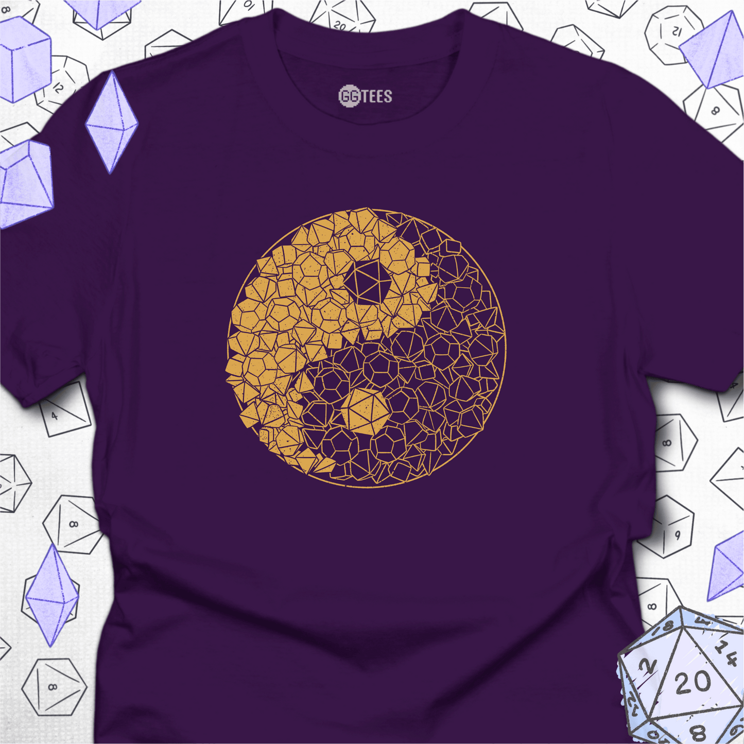 Yin Yang Dice T-Shirt